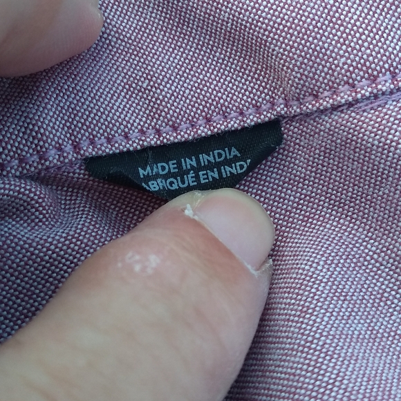 Men's Billabong Button Down Shirt, Size Large, Tailored Fit / Stretch, P… - Picture 9 of 12